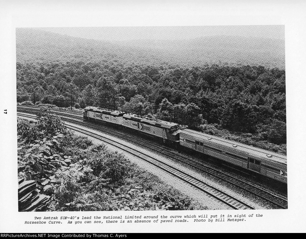 "Rail Guide To The Horseshoe Curve," Page 17, 1976